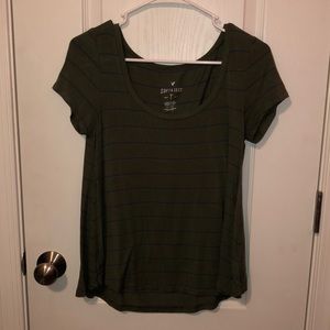 AE green flowy top!